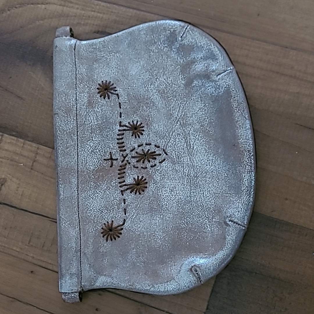 Rare Calleen Cordero Leather Clutch